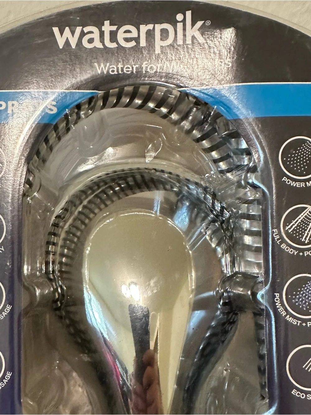 Waterpik shower sprayer Brand New 8 different sprays